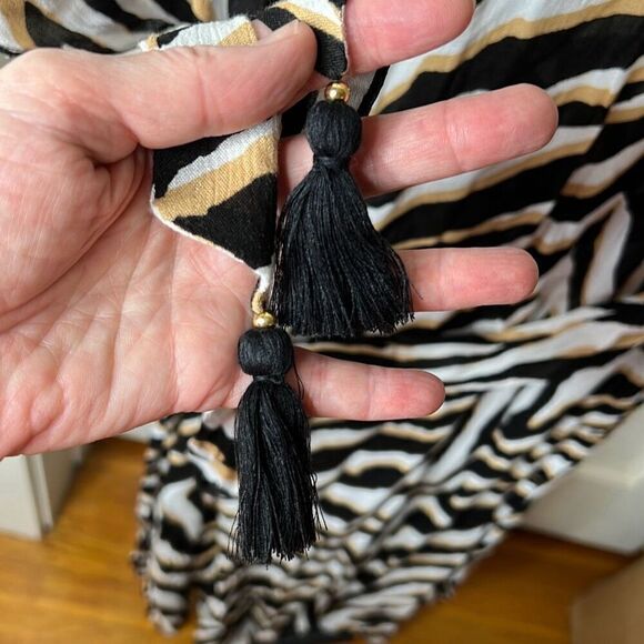 Trina Turk VIVANT MIDI WRAP DRESS Swim Cover Up NWT XS - Picture 7 of 9